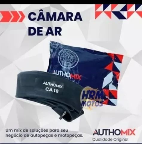 Camera De Ar Para Moto Aro 18 Honda Cg Titan Fan 125/150 - Foto 2