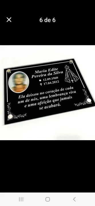 Placas de túmulos  - Foto 2