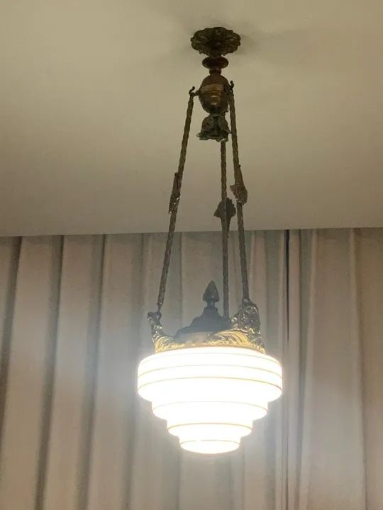 Lustre antigo em perfeito estado - Foto 3