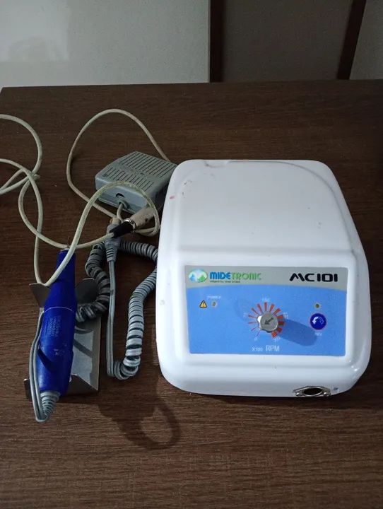 Motor de bancada para protese dentária midetronic mcidi
