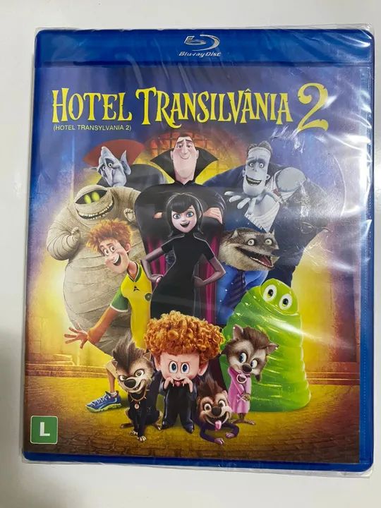 Blu ray Original - Hotel Transilvânia 2 (lacrado)