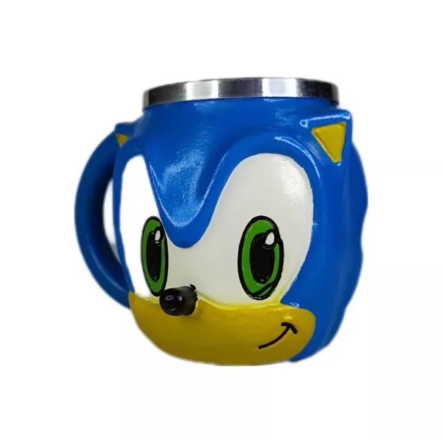 Caneca 3D Sonic Game Personalizada feita de Resina - Foto 3