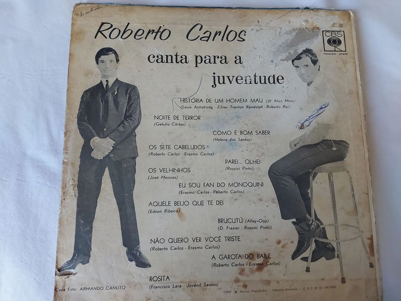 Kit, 5 discos LPs, do Rei Roberto Carlos - Foto 5
