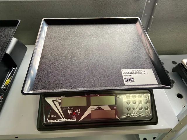 BALANÇA COMPUTADORA CRISTAL DCR CL 15 KG - RAMUZA - Foto 2