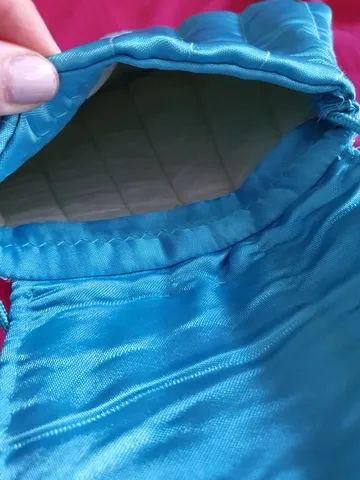 Bolsa vintage azul - Foto 4