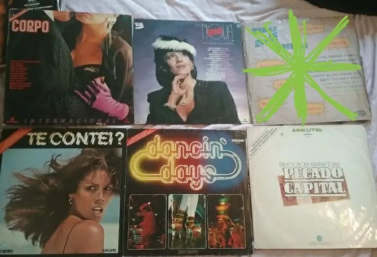 LOTE DE DISCOS EM VINIL - TEMAS DE NOVELAS E FILMES  - Foto 3