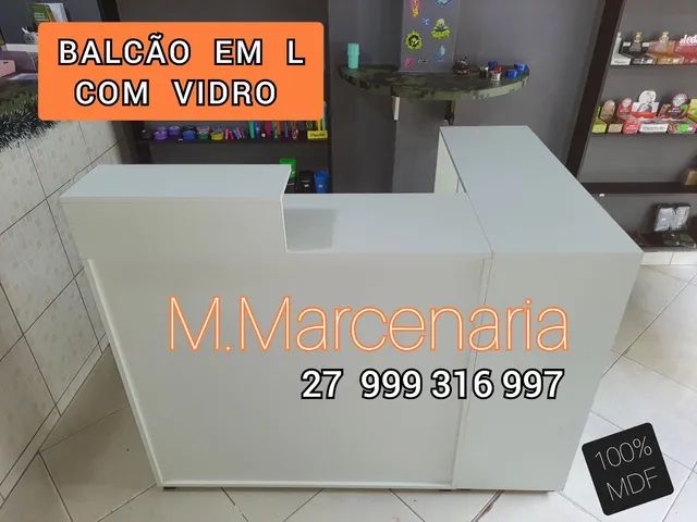 BALCÃO  EM  L  GRANDE  NOVO - Foto 2
