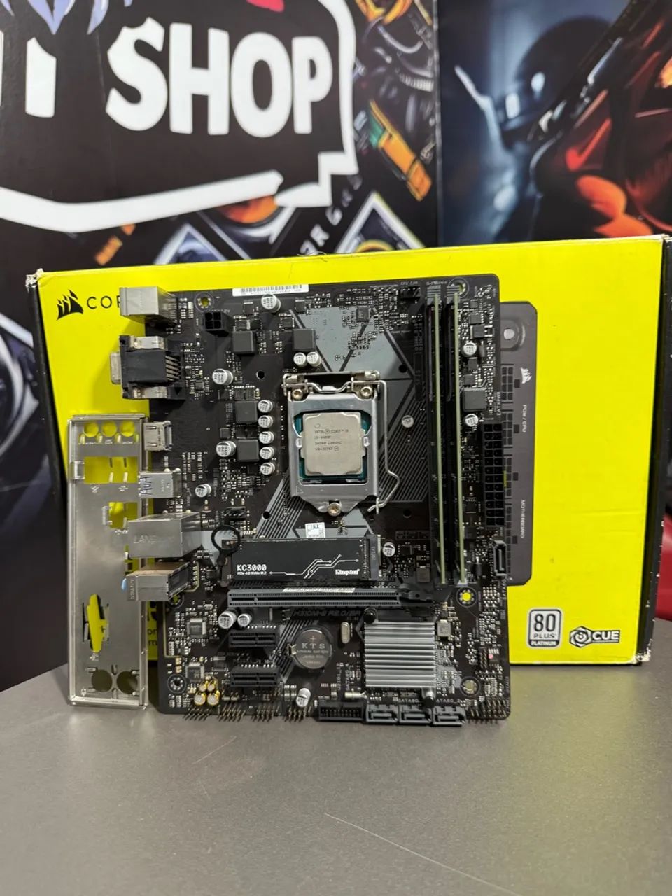 PLACA MAE ASUS PRIME H310M-E R2.0/BR PROCESSADOR I5 9400f 4.1 9 GEN 6