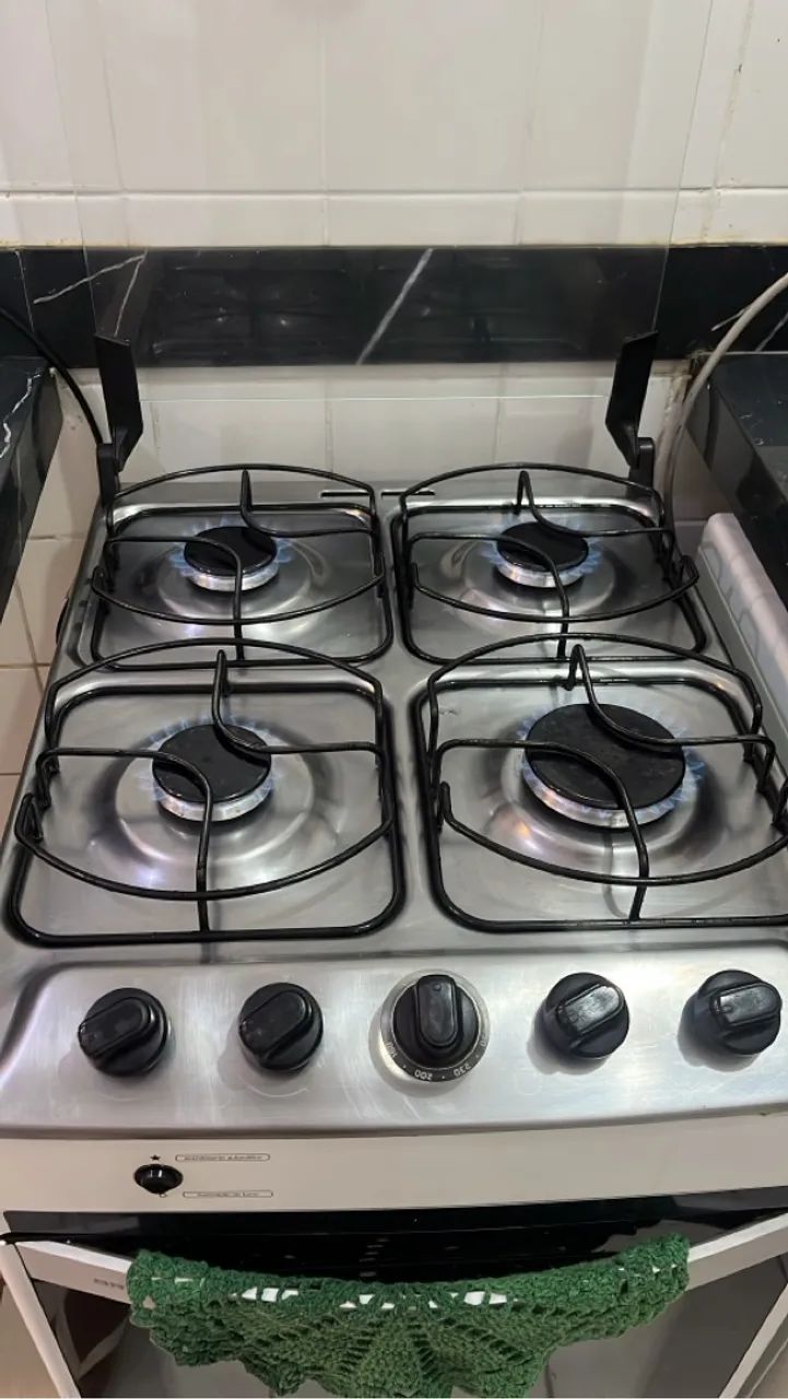 Fogão 4 Bocas Brastemp 500 reais  - Foto 4