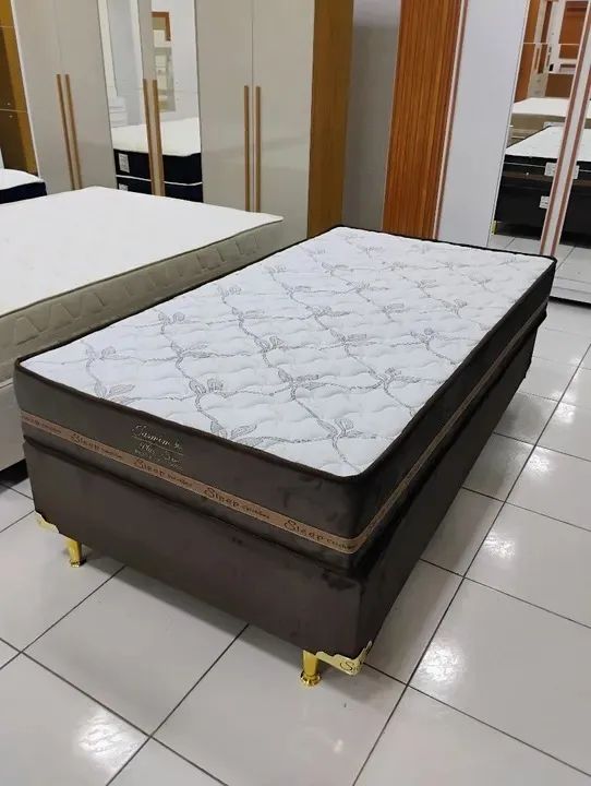 Cama Box Solteirão Molas Ensacadas Jasmin  - Foto 2