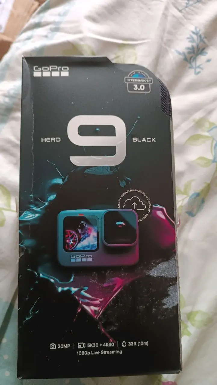 GoPro Hero 9 Black - Filmadora 5K e 20MP