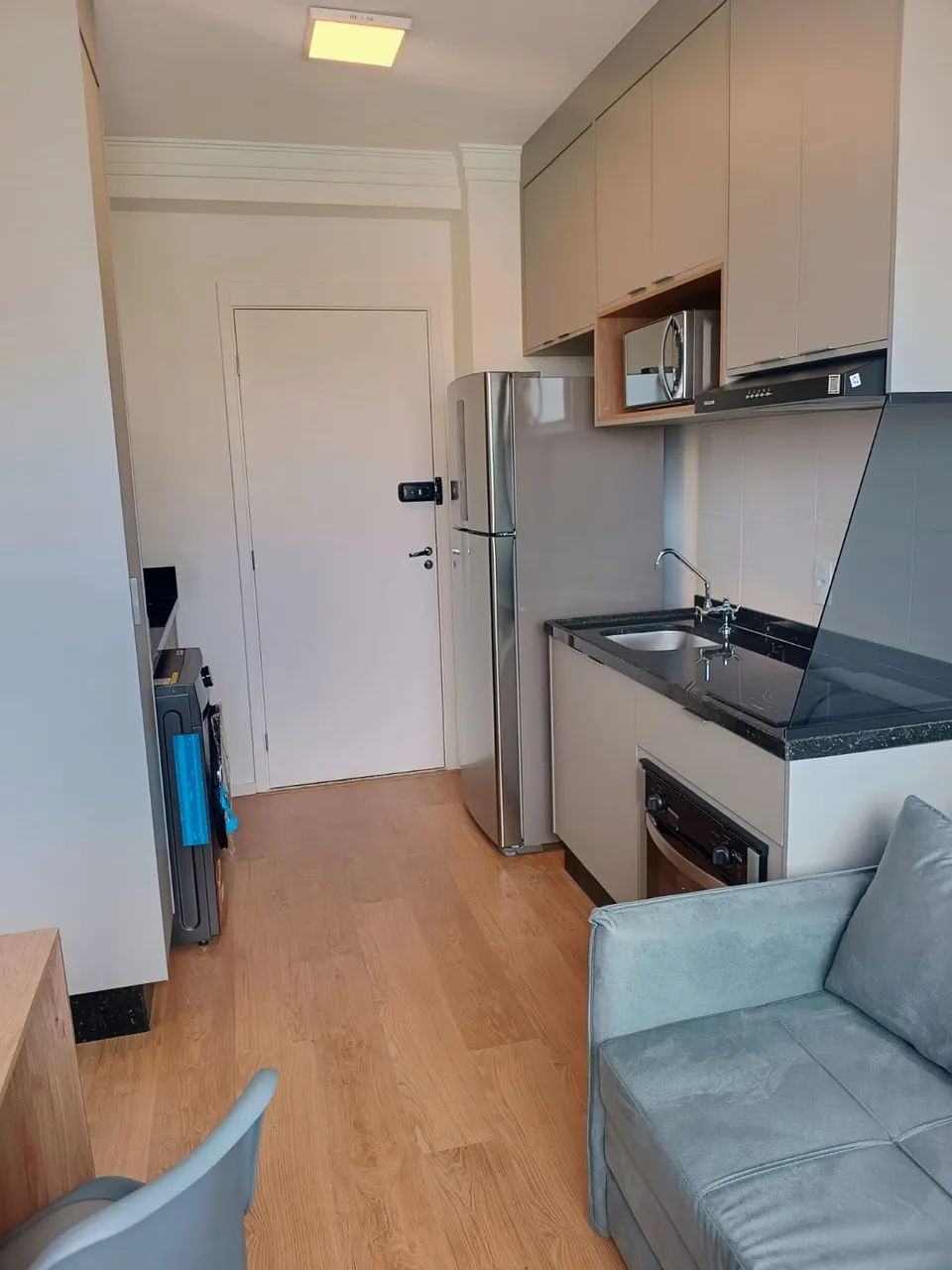 Apartamento TOTALMENTE mobiliado 1 dormitório na Vila Pompéia. Impecável! - Foto 3