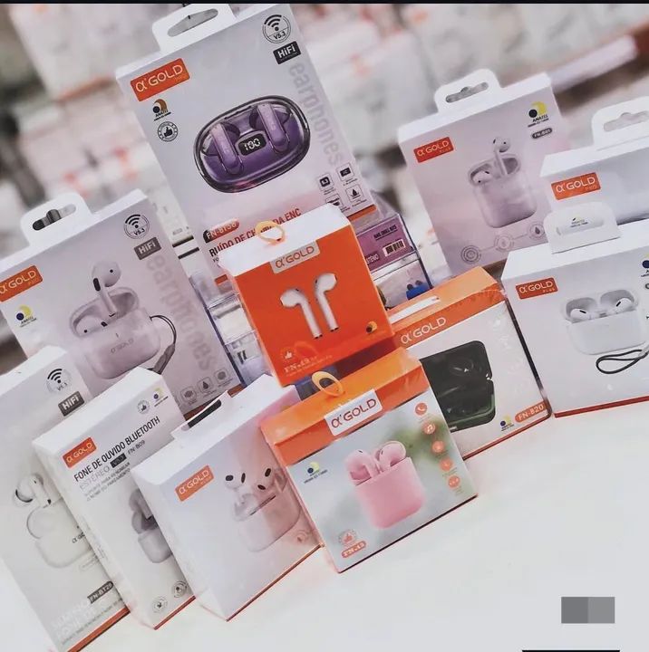 Fones de Ouvido Bluetooth TWS - Qualidade e Estilo!