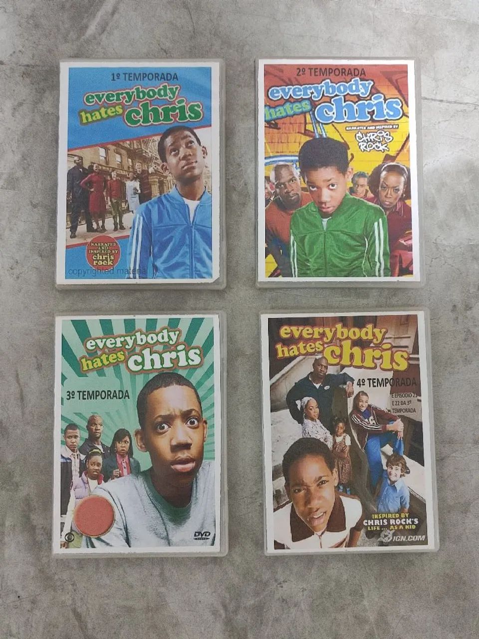 Coleção 8 DVDs Todo mundo odeia o Chris
