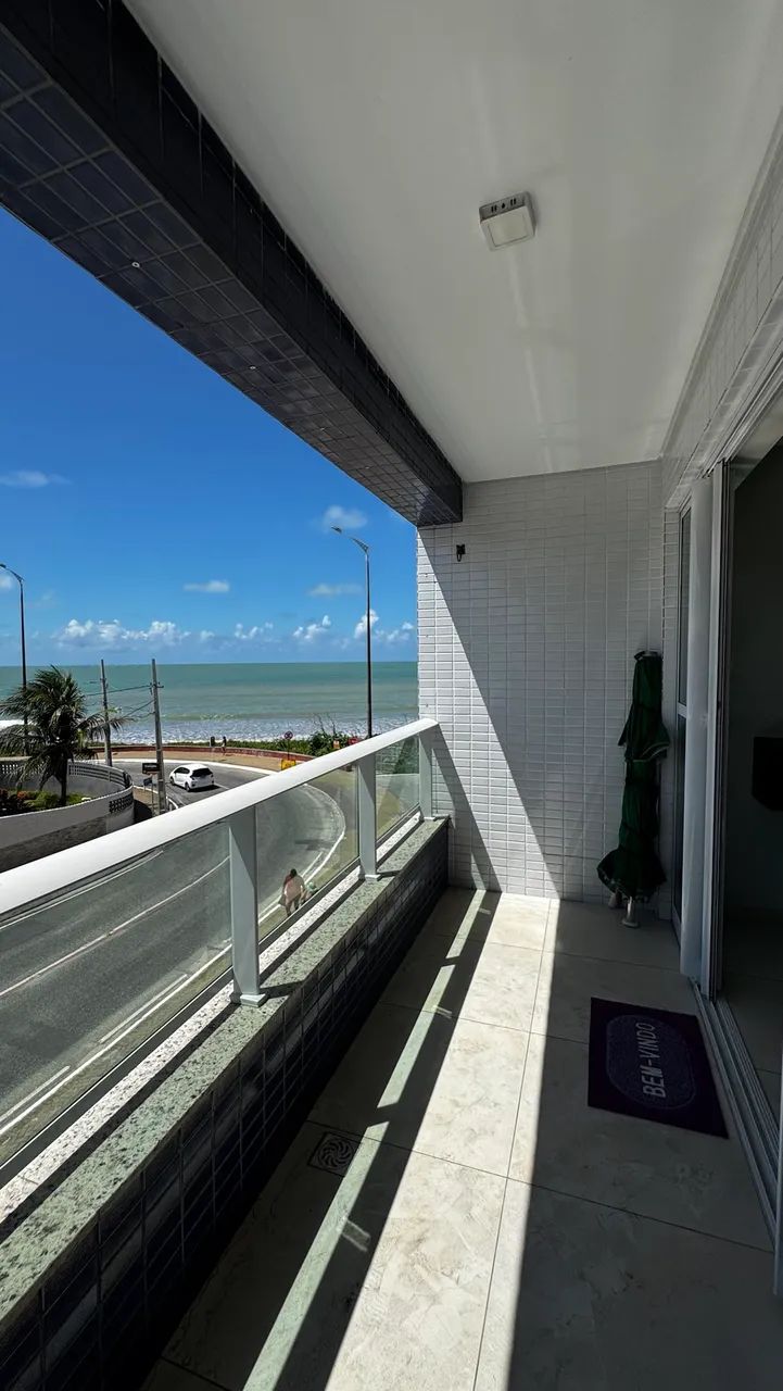 ALUGO - APTO PÉ NA AREIA | 100% MOBILIADO | PRAIA DO BESSA | 64m² | 02 QTS | VISTA PARA O  - Foto 3
