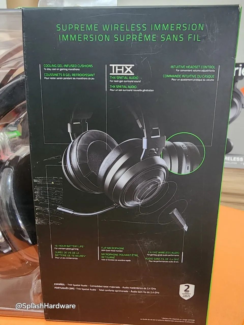 Razer Nari Essential RC30-026901 Wireless Gaming Headset Black - Foto 6