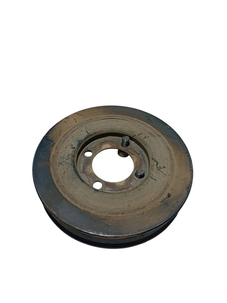 Polia Virabrequim 2.0 Gm Astra Vectra Zafira 1999 C:240280hz - Foto 3