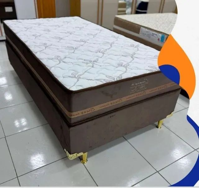 Cama Box Solteirão Molas Ensacadas Jasmin  - Foto 3