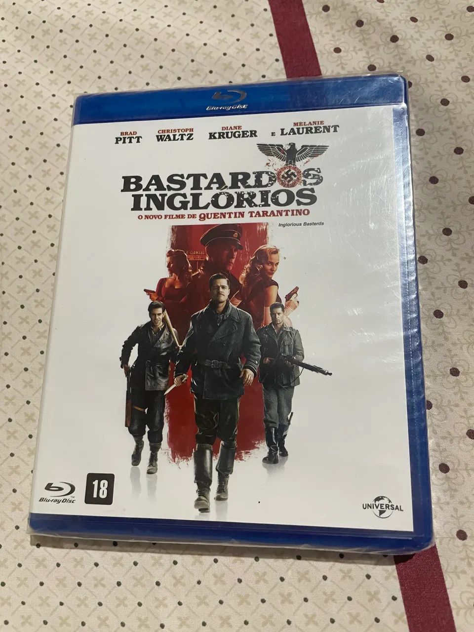 Bastardos inglórios blu-ray lacrado 
