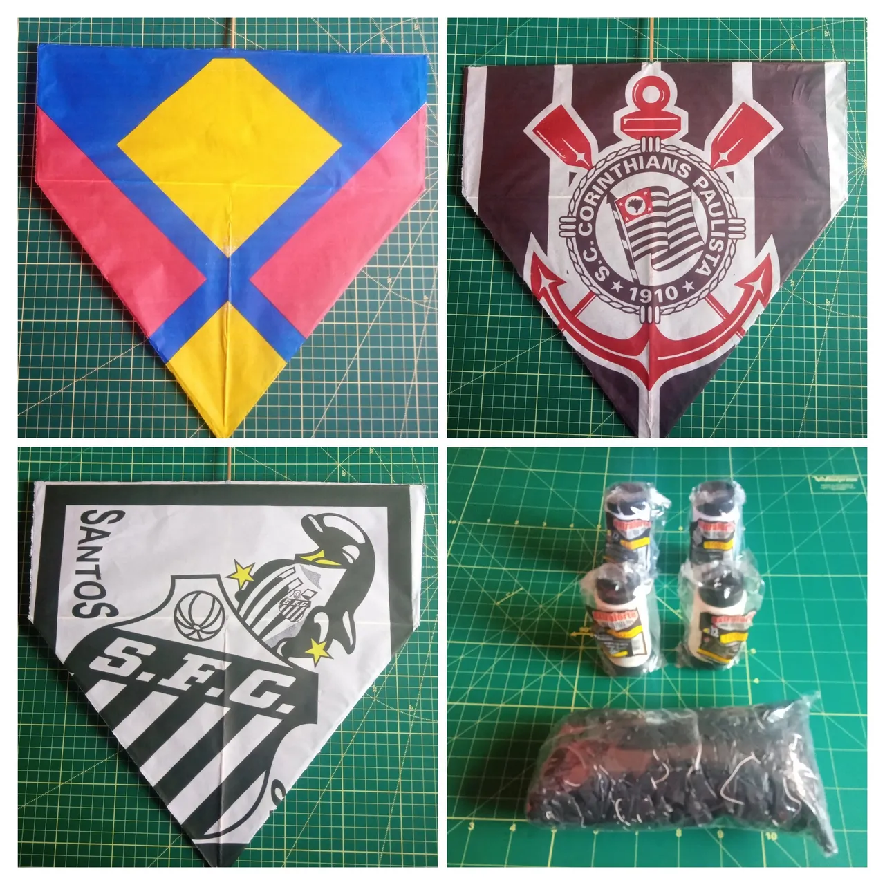 Kit 30 Pipas+Rabiolas+Linha+Brinde Veja Descrição
