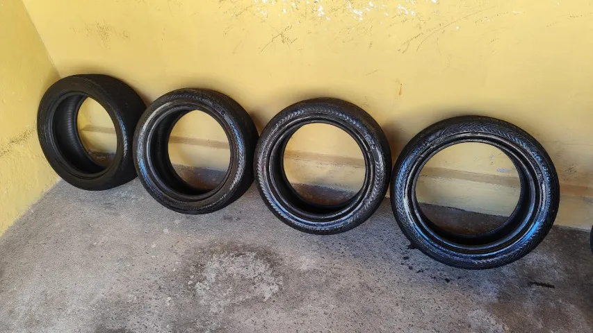 4 Pneus Fate-0 195/50 R15 Meia vida