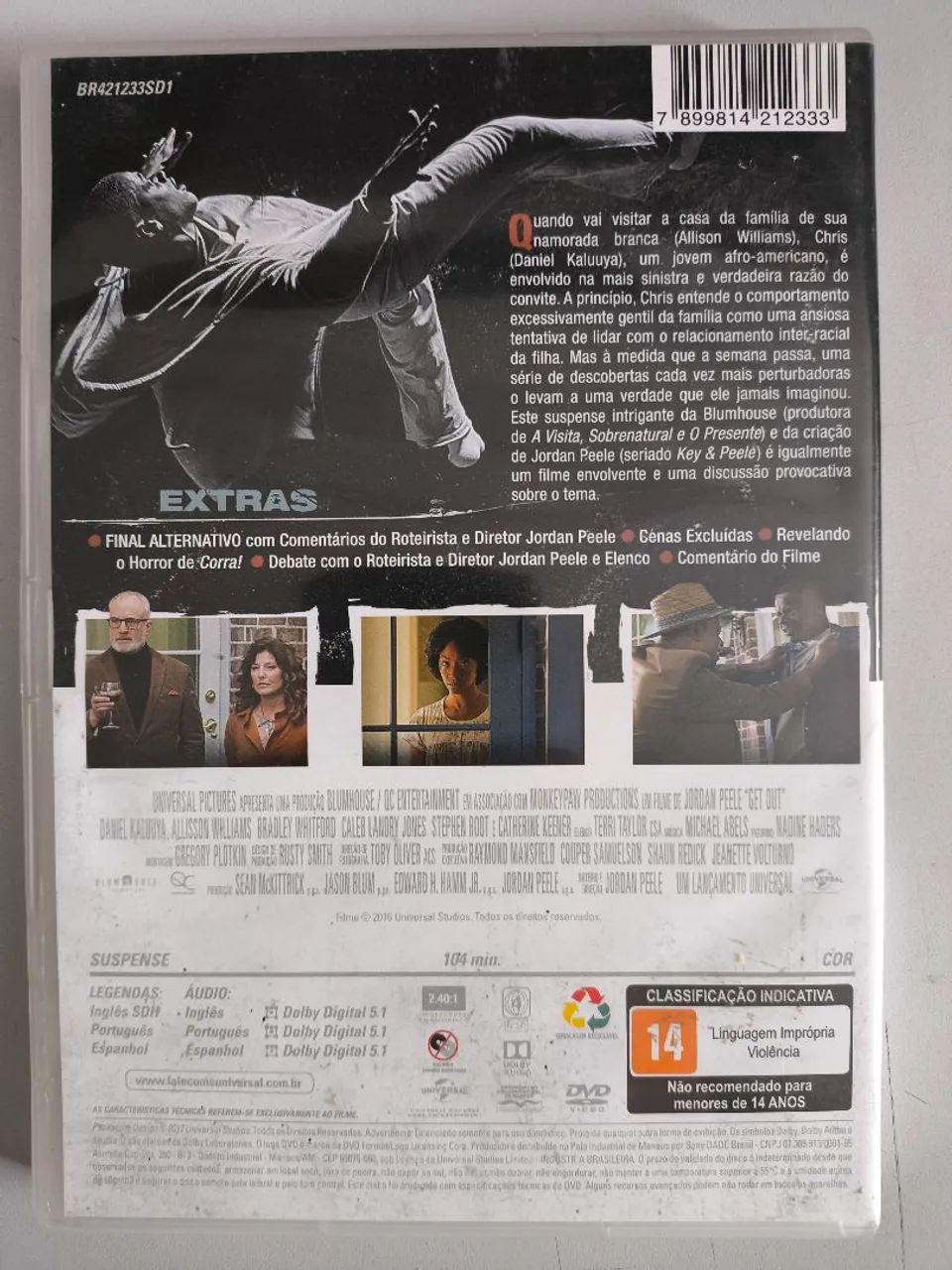 Dvd Corra (Jordan Peele) - Foto 2