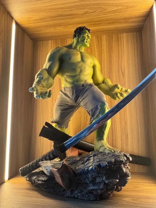 Hulk Maquete Sideshow Avengers - Foto 3