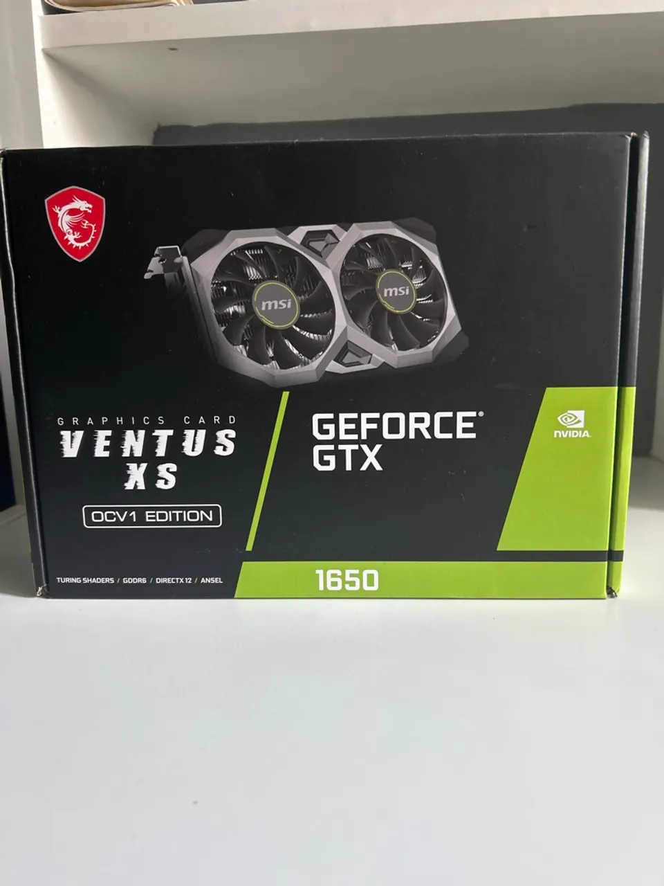 Placa de Vídeo MSI GeForce GTX 1650 Ventus XS OC V1
