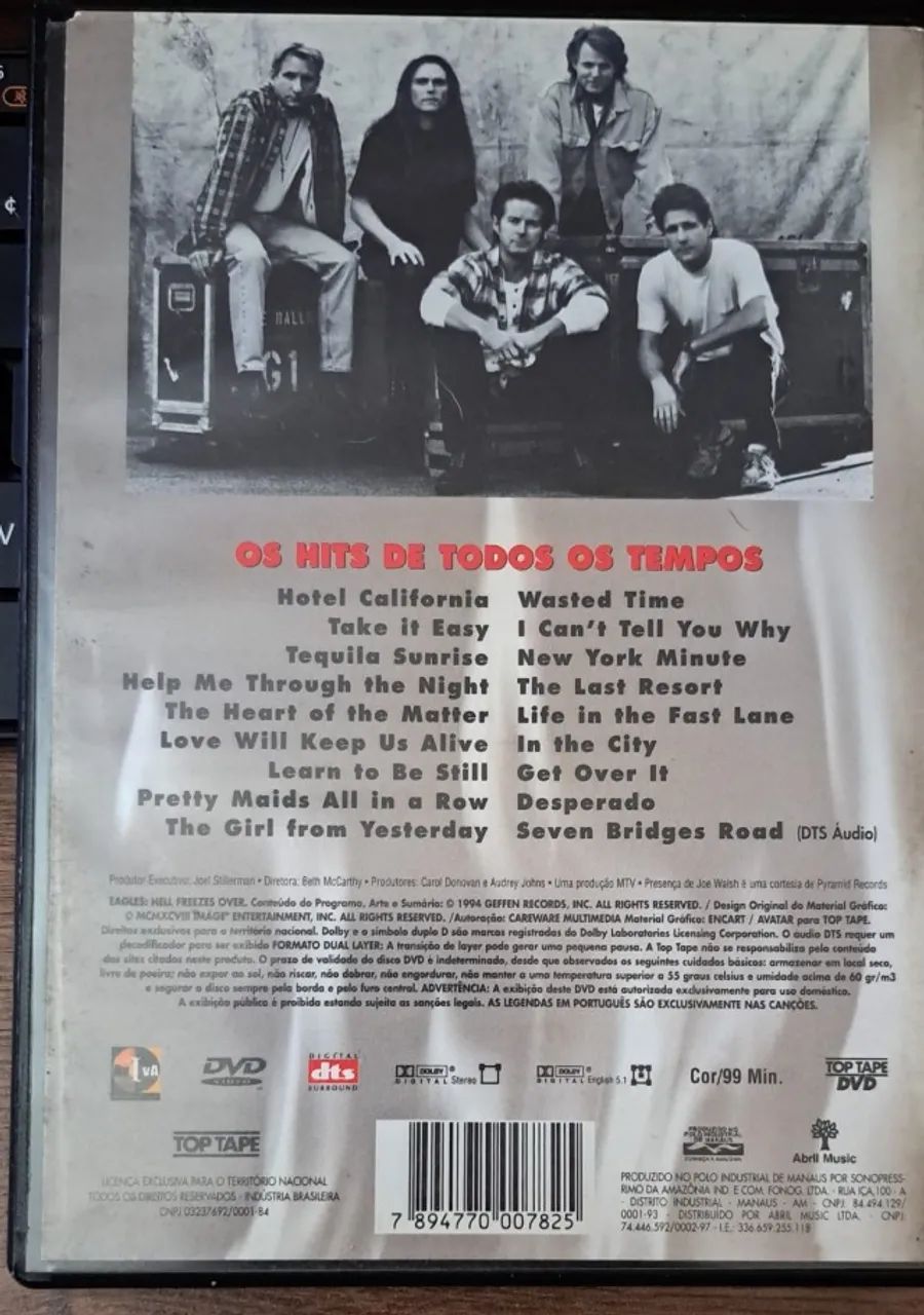 Eagles DVD Hell Freezes Over - Foto 2