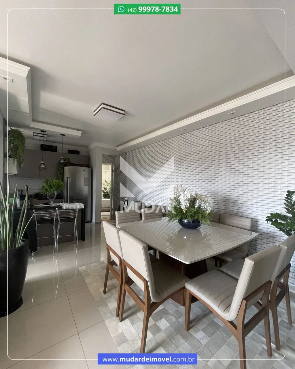 Apartamento de 3 quartos em Oficinas  Mobiliado - Foto 4