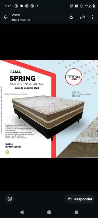 Cama molas ensacadas - Foto 2