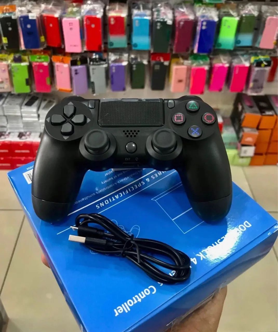 CONTROLE PS4 TV XCLOUD GAME PASS PC NOTEBOOK BLUETOOTH SEM FIO  - Foto 2