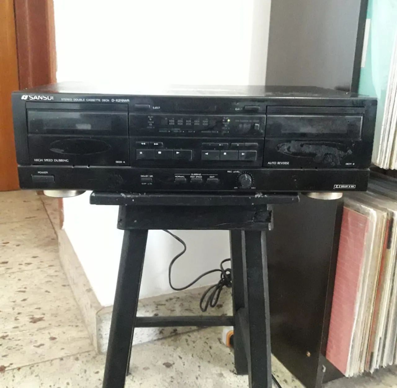 Tape Deck Toca Fitas Sansui não Receiver Gradiente Marantz Technics Sony Pioneer JVC 