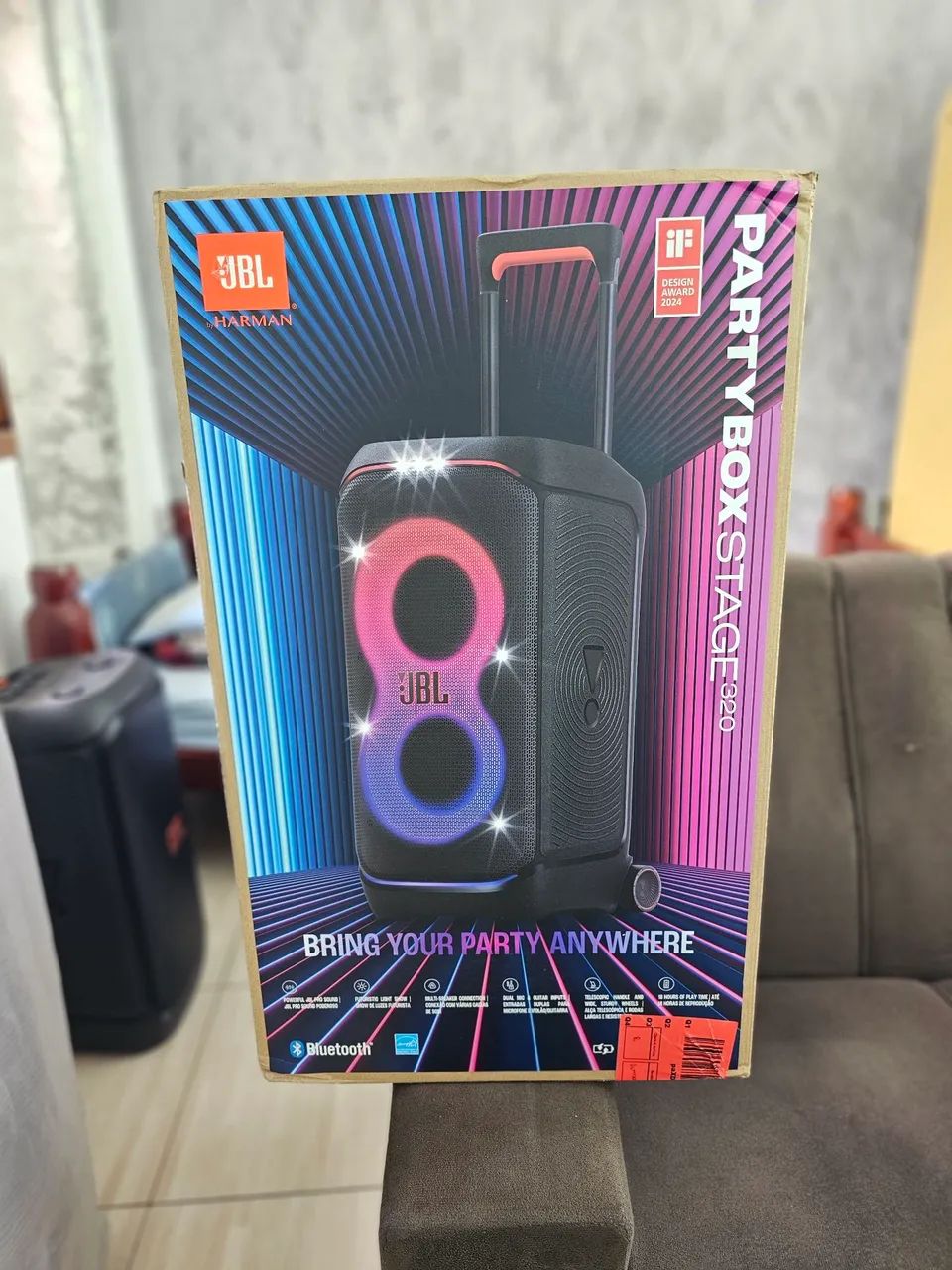 Caixa de Som JBL Partybox Stage 320