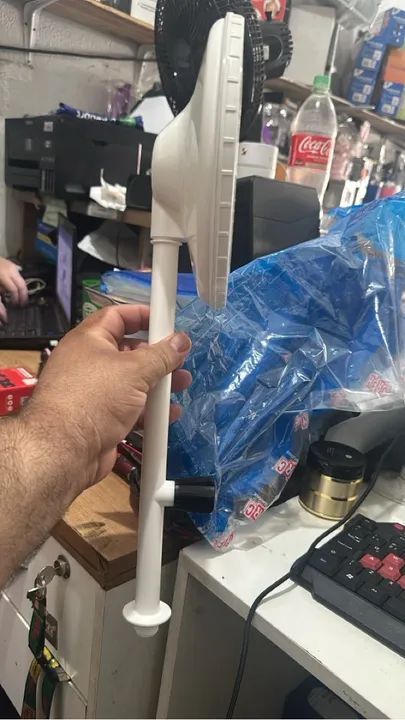 Chuveiro redondo com registro grande 64640214679298122