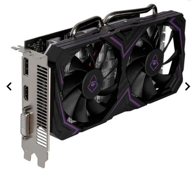 Placa de vídeo nova! RX 580 8Vram, 90 dias de garantia! 