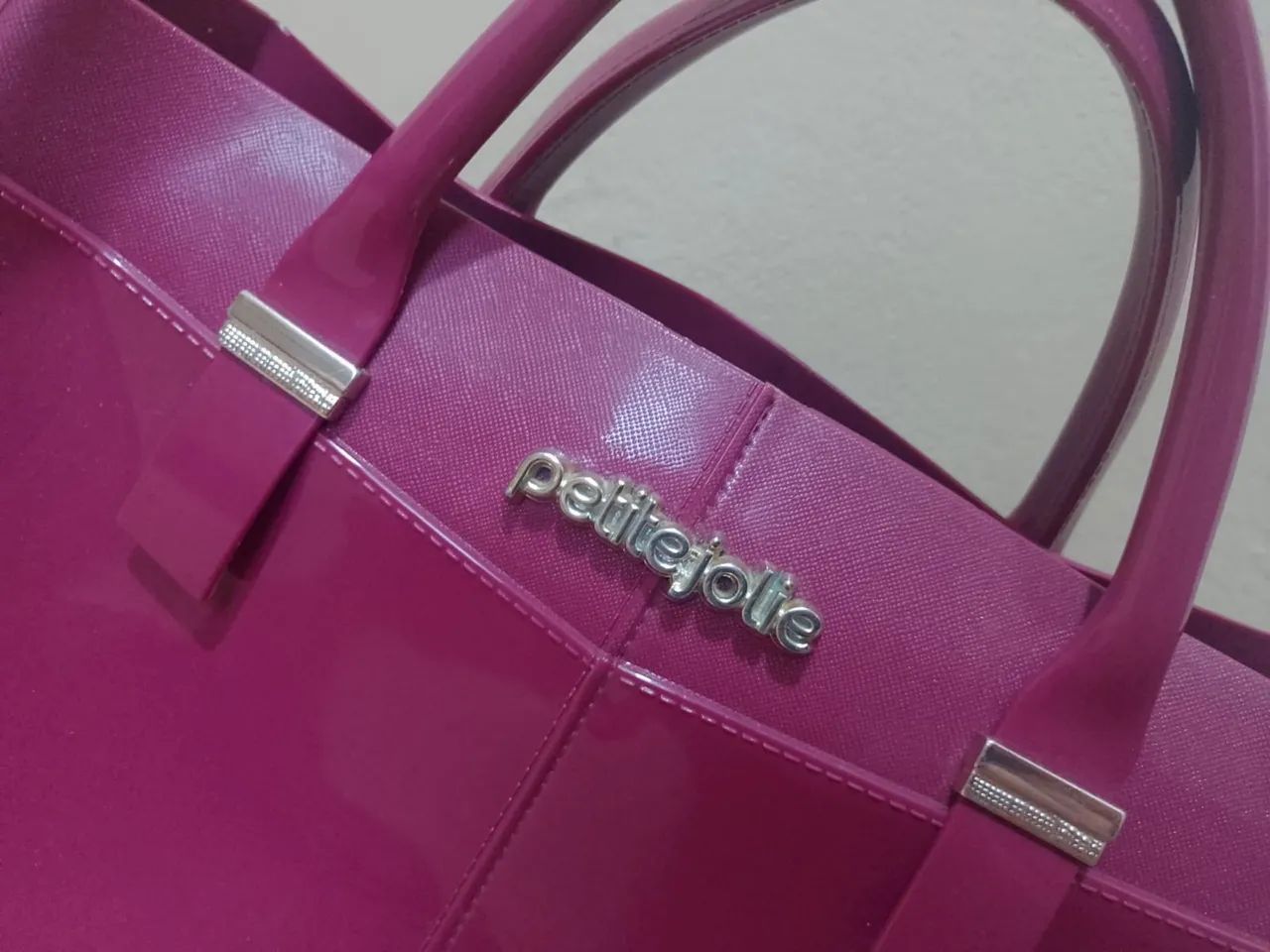 Bolsa verniz rox petitjolie - Foto 4