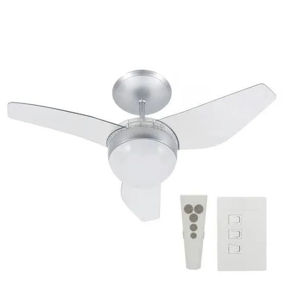 Instalação ventilador teto com ou sem controle 