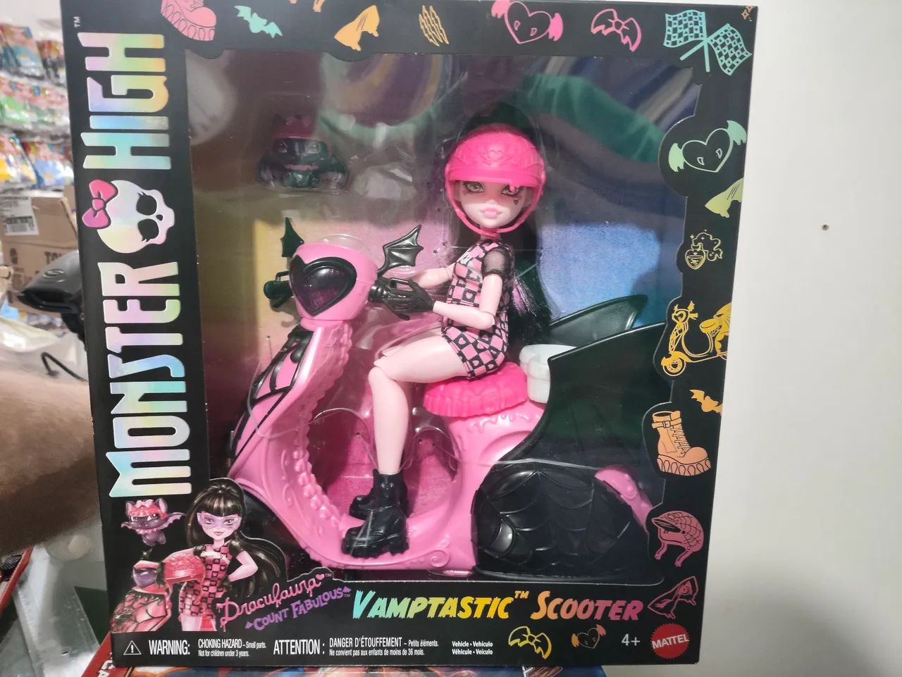 Monster high Draculaura Vamptastic Scooter 