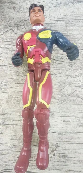Boneco MaxSteel Turbo Missions 2009 Mattel -Usado - Foto 2