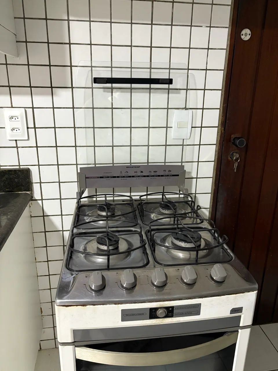 Fogão Brastemp 4 bocas em perfeito estado, funcionando perfeitamente bem! - Foto 5