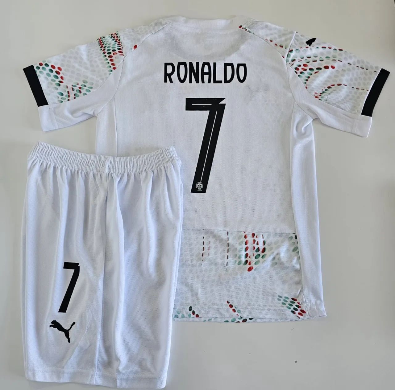 Conjunto infantil de Portugal 2025 personalizado - Pronta entrega 