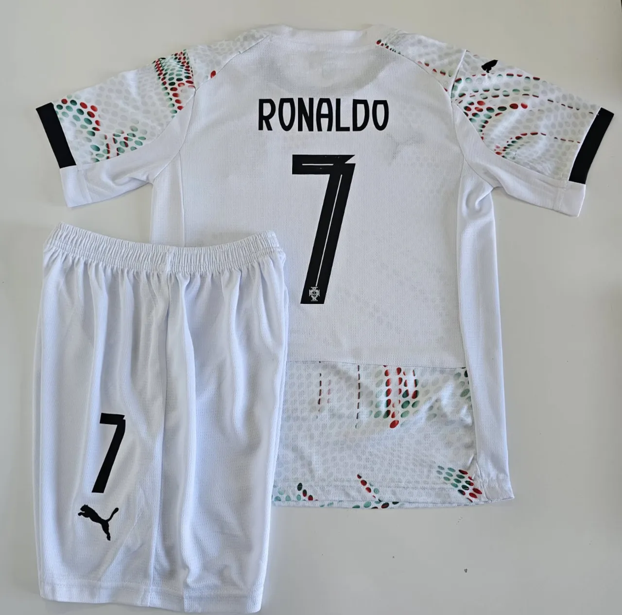 Conjunto infantil de Portugal 2025 personalizado - Pronta entrega