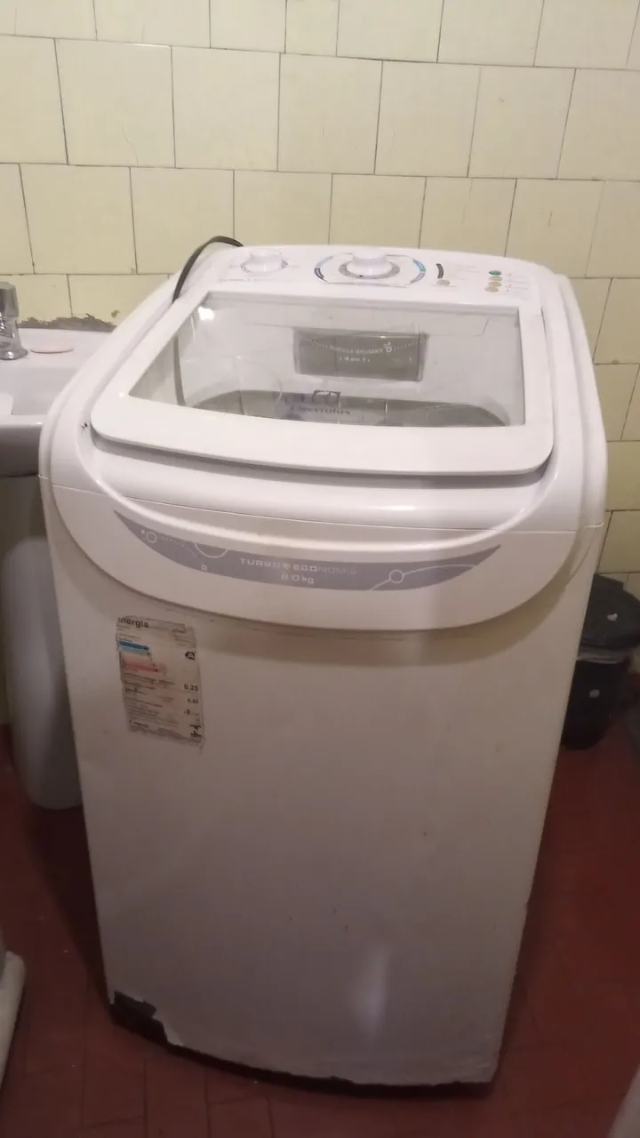 Máquina de Lavar Electrolux Turbo Econômica 8kg