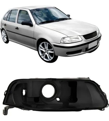 Carcaça Farol Gol G3 1999 2000 2001 2002 2003 Foco Simples