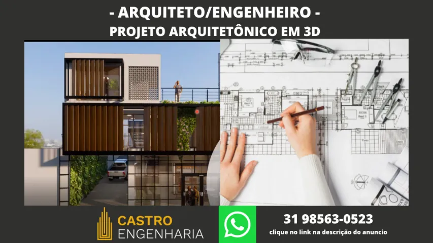 Arquiteto e Engenheiro Civil em Belo Horizonte