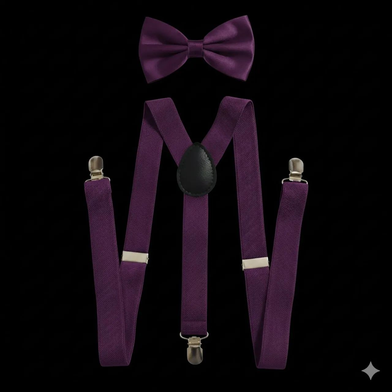 Suspensórios, gravatas, gravatas borboletas  e kit gravata e Suspensórios