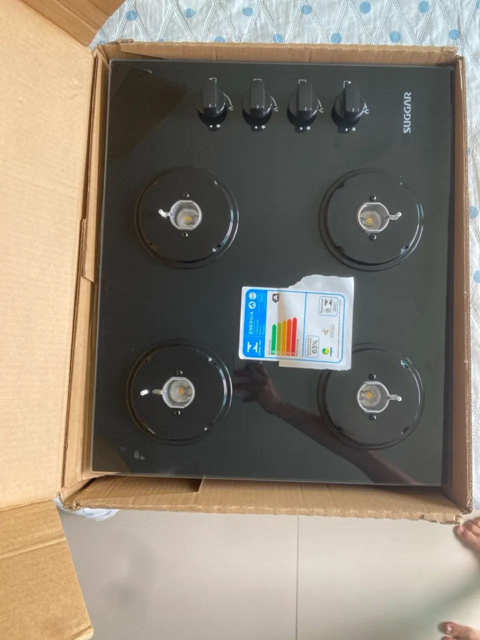 Cooktop Suggar 4 Bocas - Novo