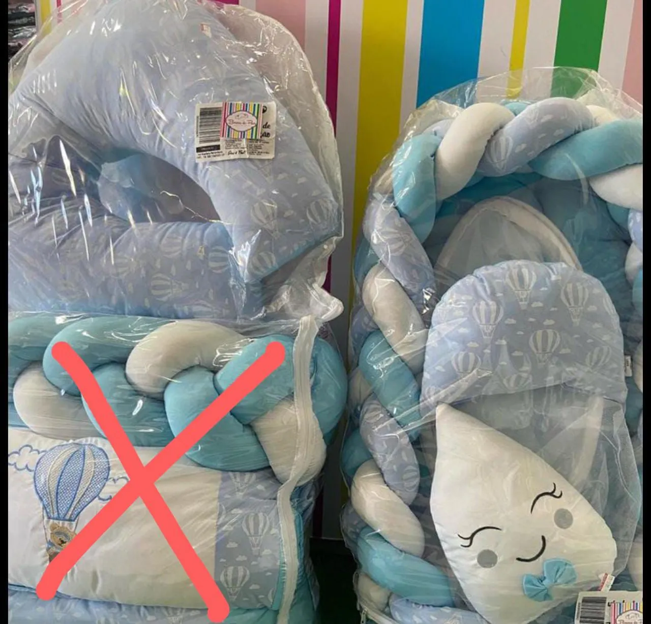 Ninho para bebê, é almofada amamentação são novos os DOIS por 100,00