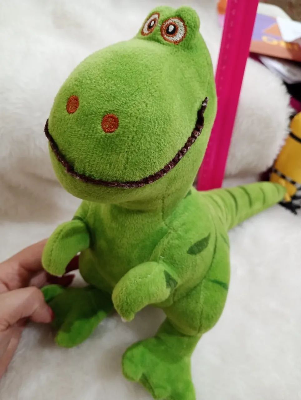 Dinossauro de pelúcia grande 30cm, brinquedo,natal 